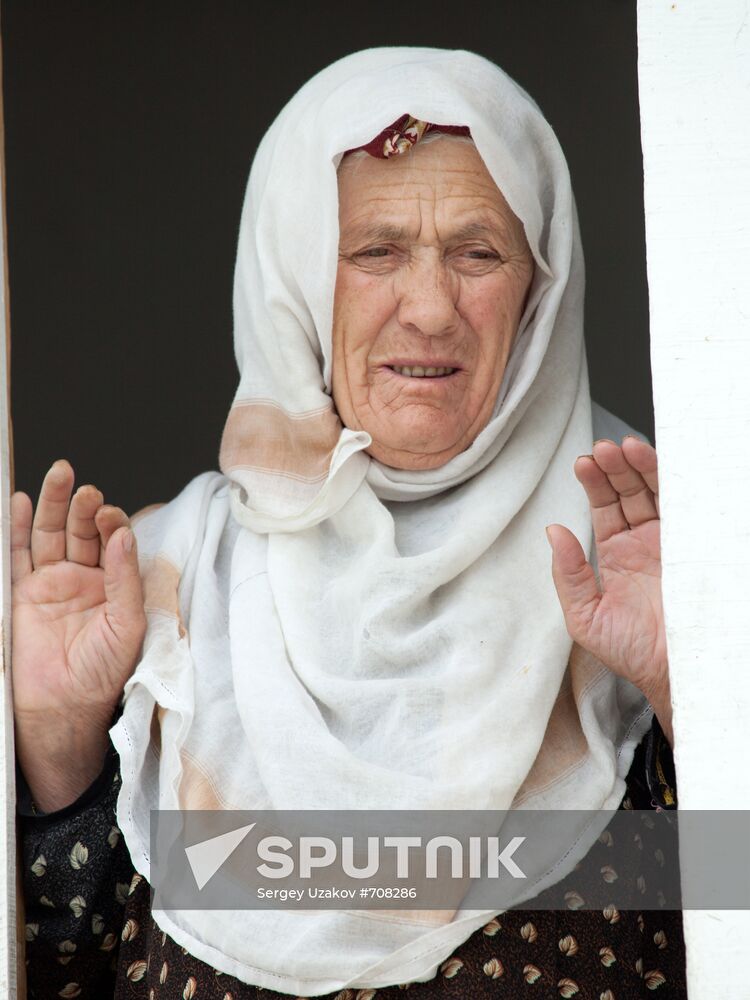 Chanko village in Dagestan