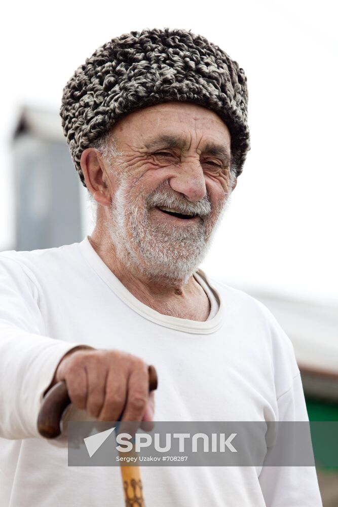 Chanko village in Dagestan