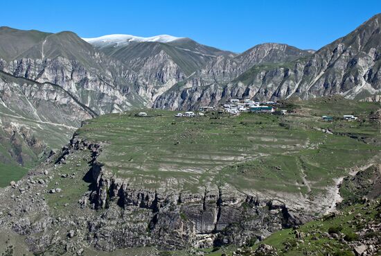 Chanko village in Dagestan
