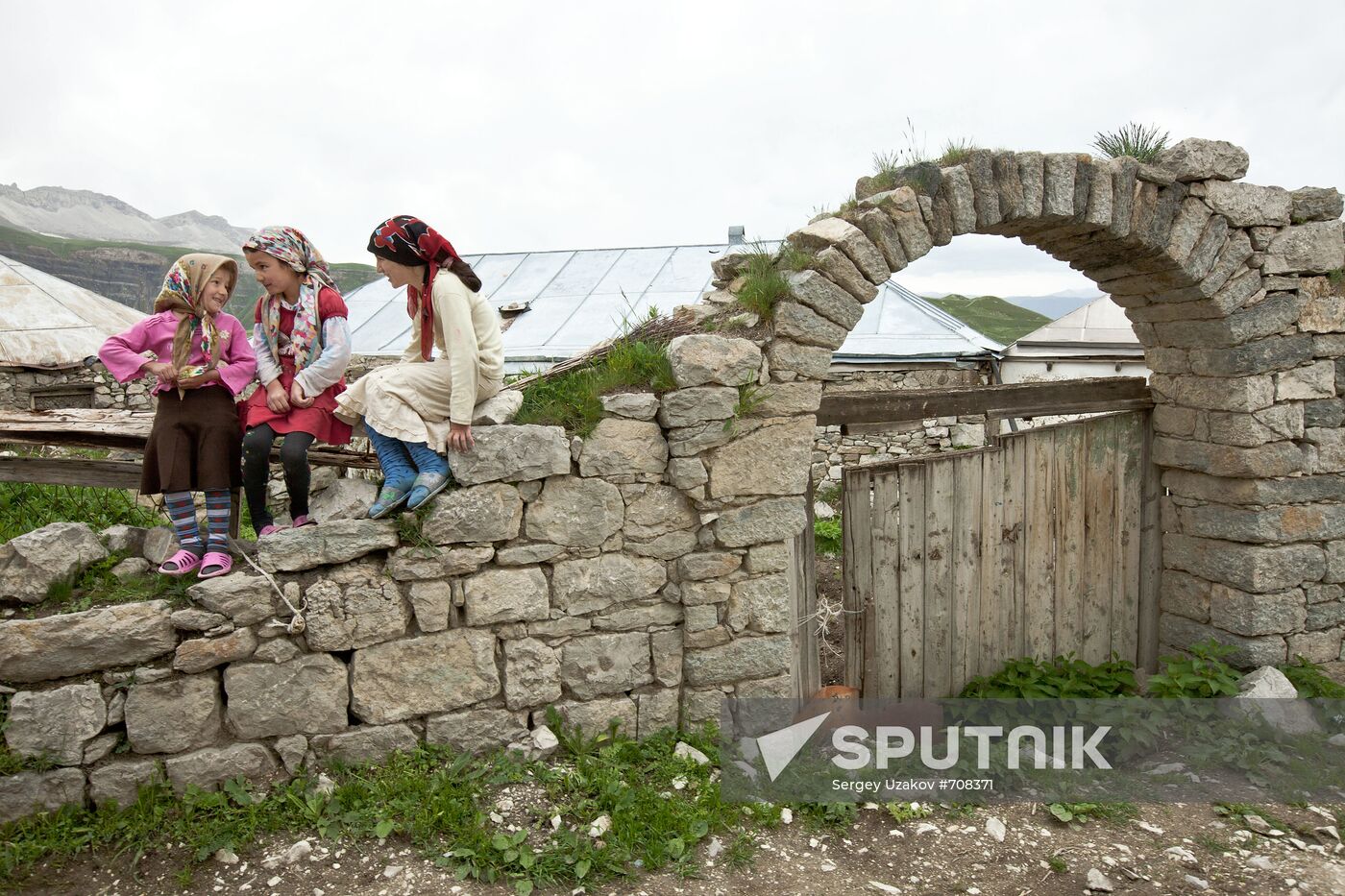 Chanko village in Dagestan