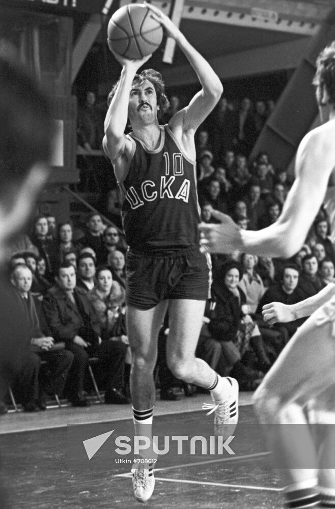 Olympic champion, basketball player Sergei Belov