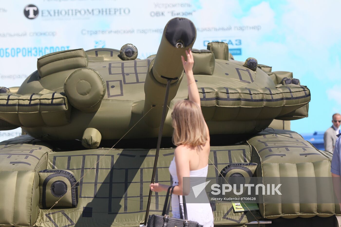 T-80BV tank mock-up