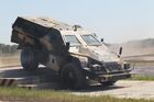 Armored "Vystrel" KAMAZ vehicle