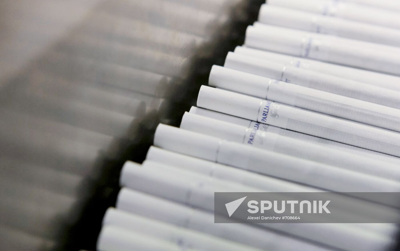 Production of "Parliament" cigarettes