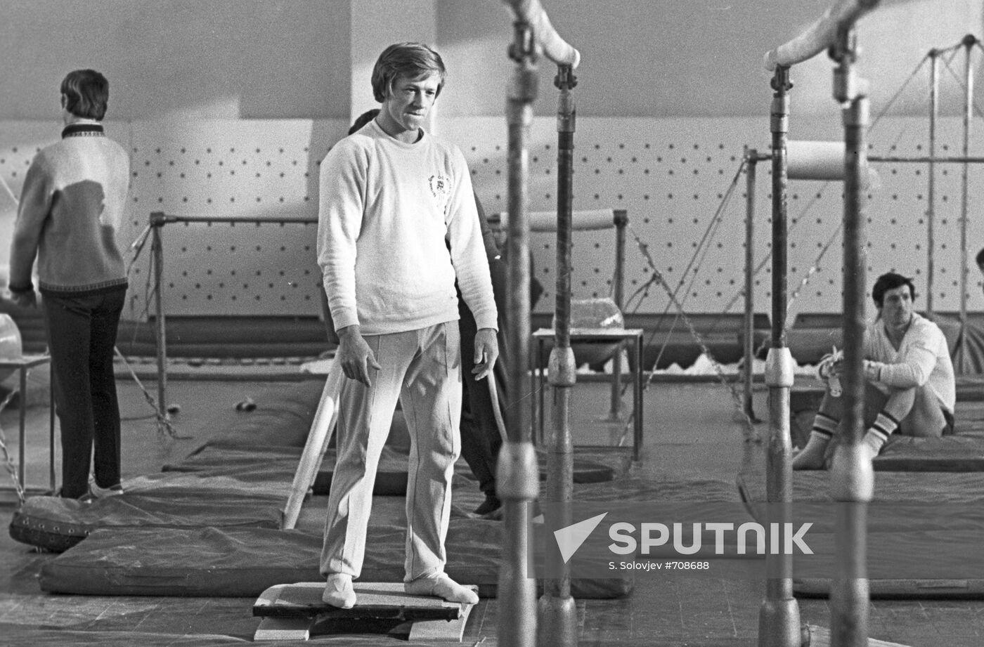 World champion in artistic gymnastics Nikolai Andrianov