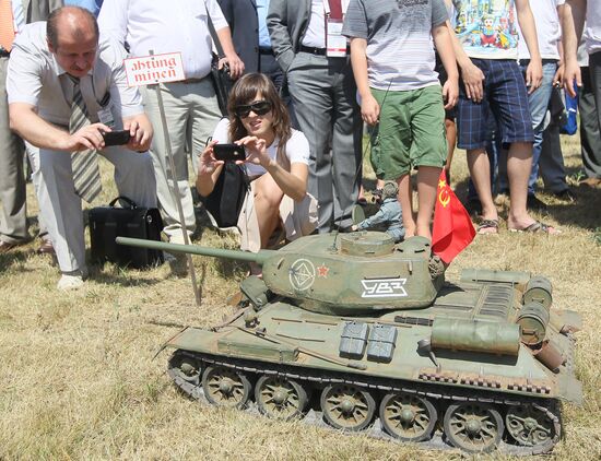 Model of tank of Great Patriotic War
