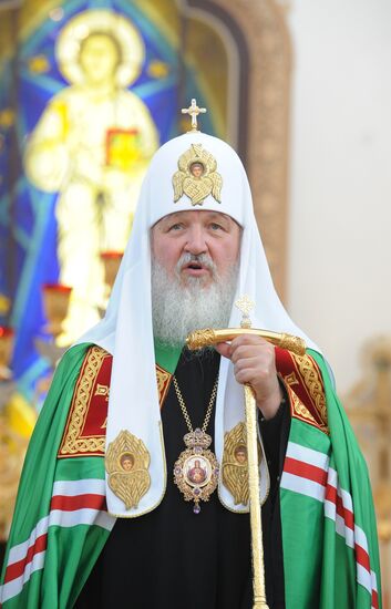 Patriarch Kirill of Moscow and All Russia visits Tver