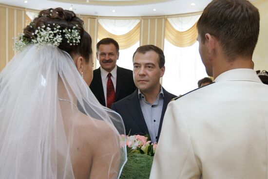 Dmitry Medvedev visits Birobidzhan