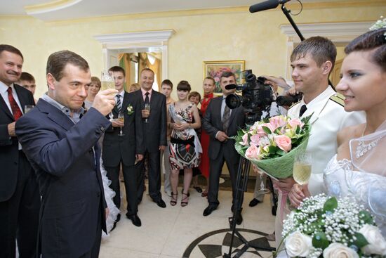 Dmitry Medvedev visits Birobidzhan