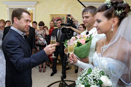 Dmitry Medvedev visits Birobidzhan