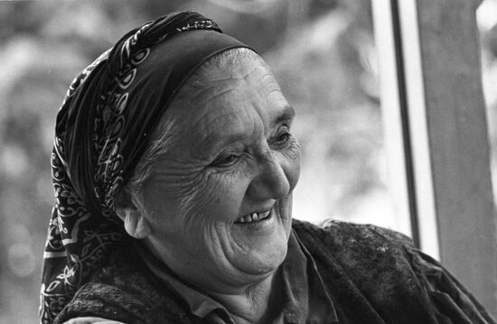 Oldest member of the Zufarov family Mukurova