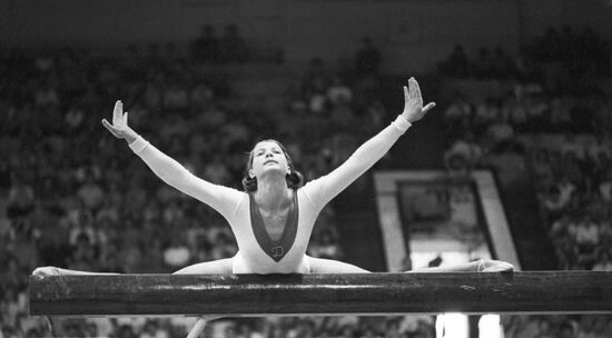 Gymnast Lyudmila Turischeva