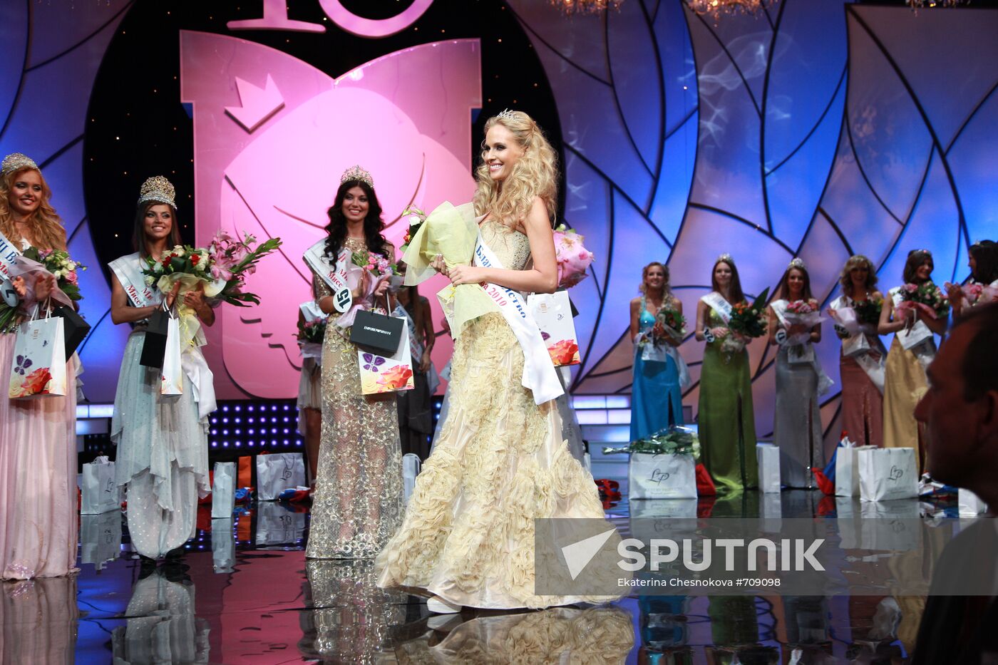 2010 Miss Moscow beauty contest finalists