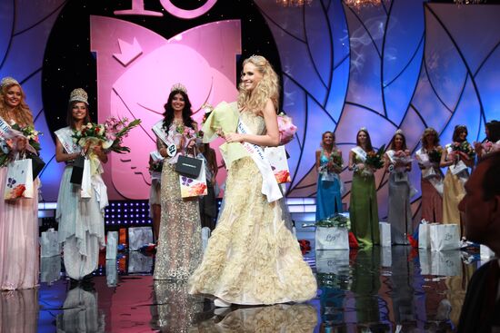 2010 Miss Moscow beauty contest finalists