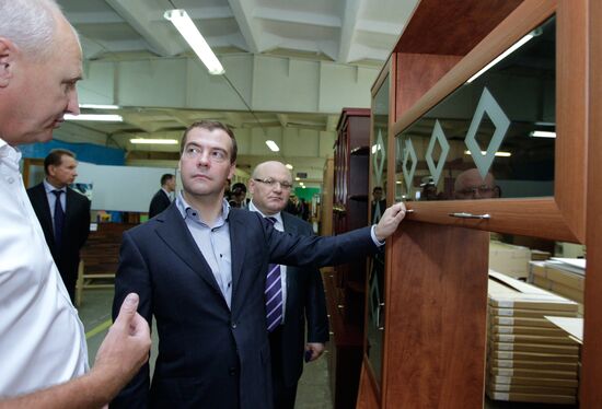 Dmitry Medvedev visits Birobidzhan