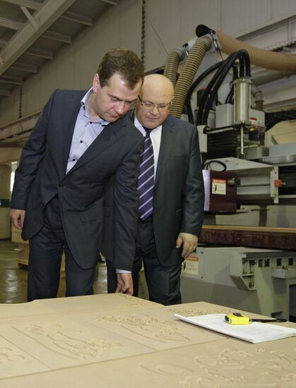 Dmitry Medvedev visits Birobidzhan