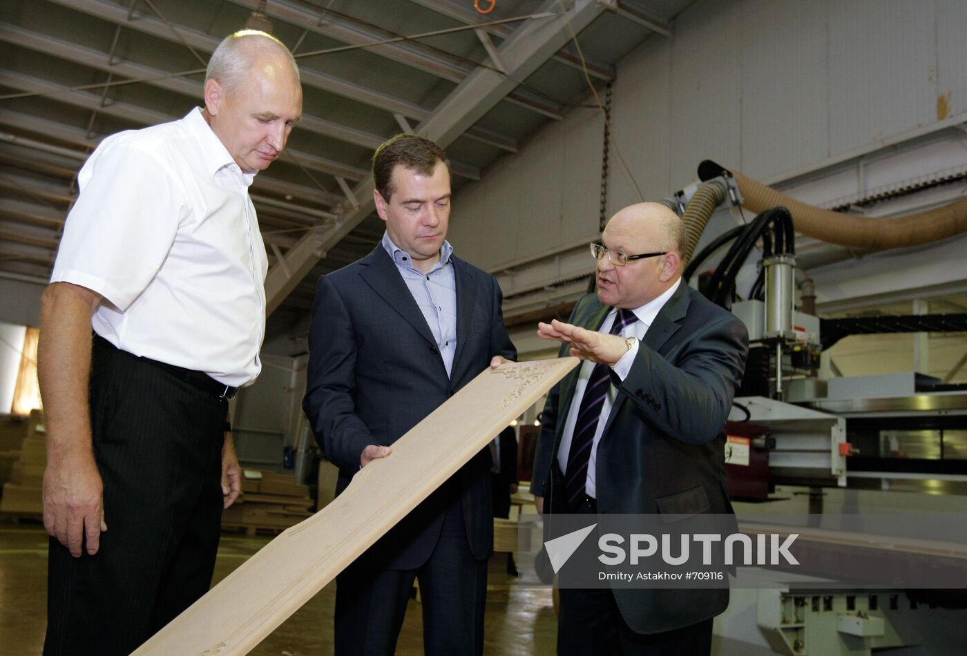 Dmitry Medvedev visits Birobidzhan