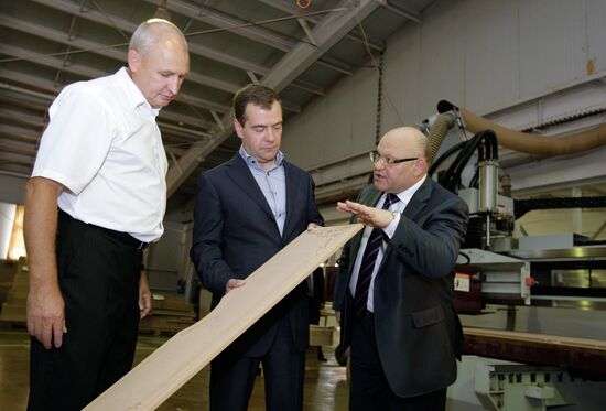 Dmitry Medvedev visits Birobidzhan