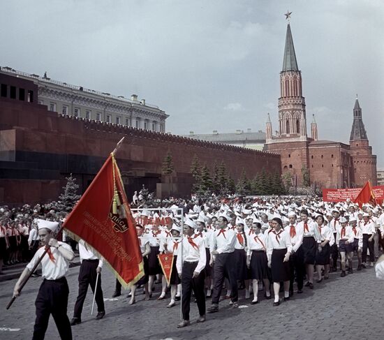 41st anniversary of Lenin All-Union Pioneer Organization