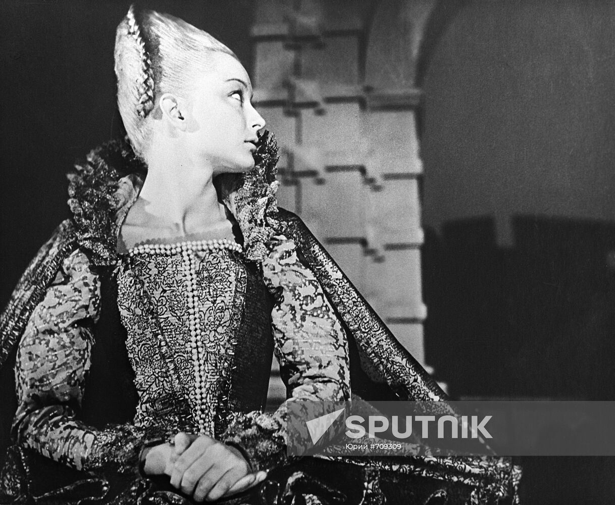 Shot from film "Hamlet"