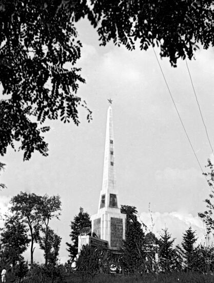 Monument to Soviet soldiers in Korea