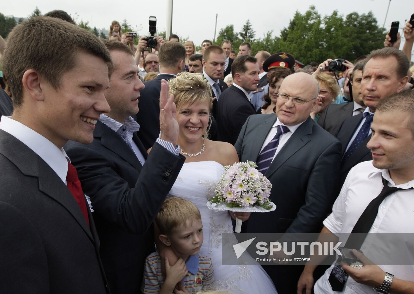 Dmitry Medvedev visits Birobidzhan