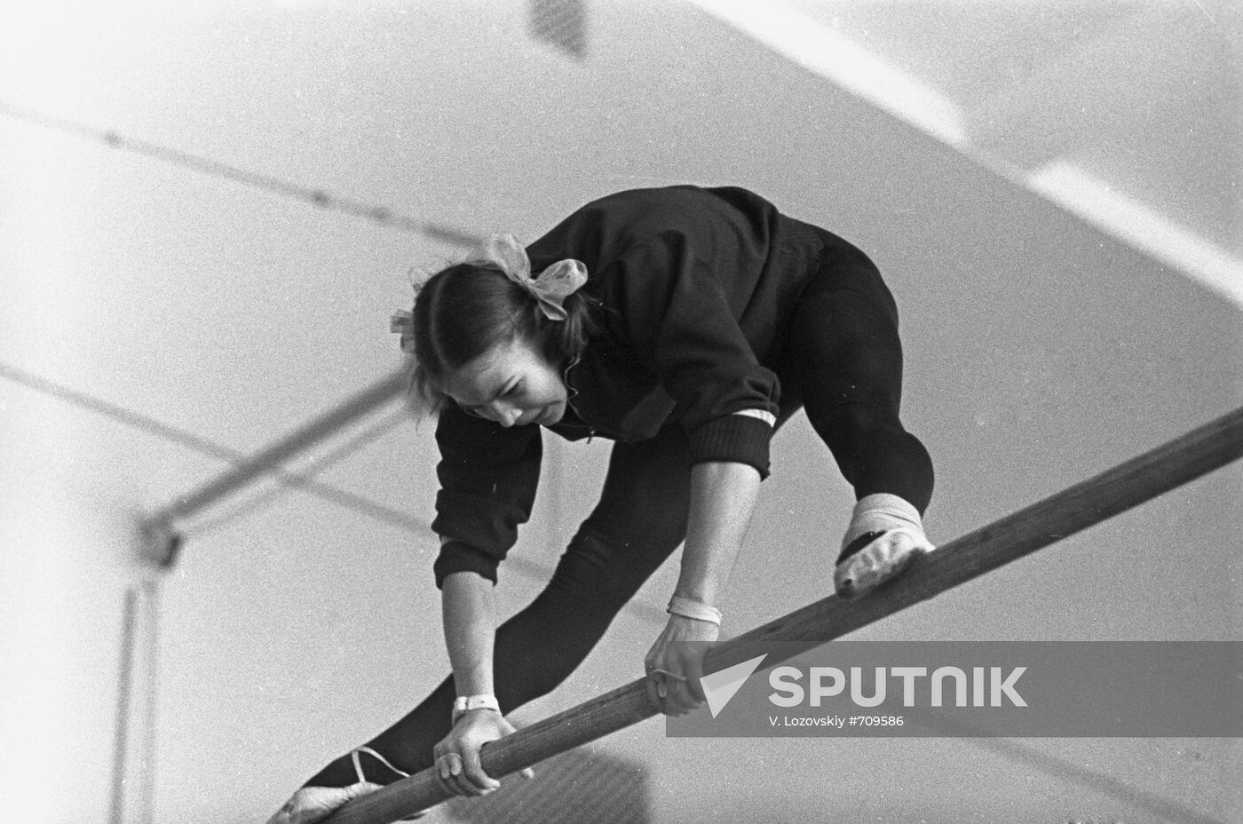 Gymnast Lyudmila Turishcheva