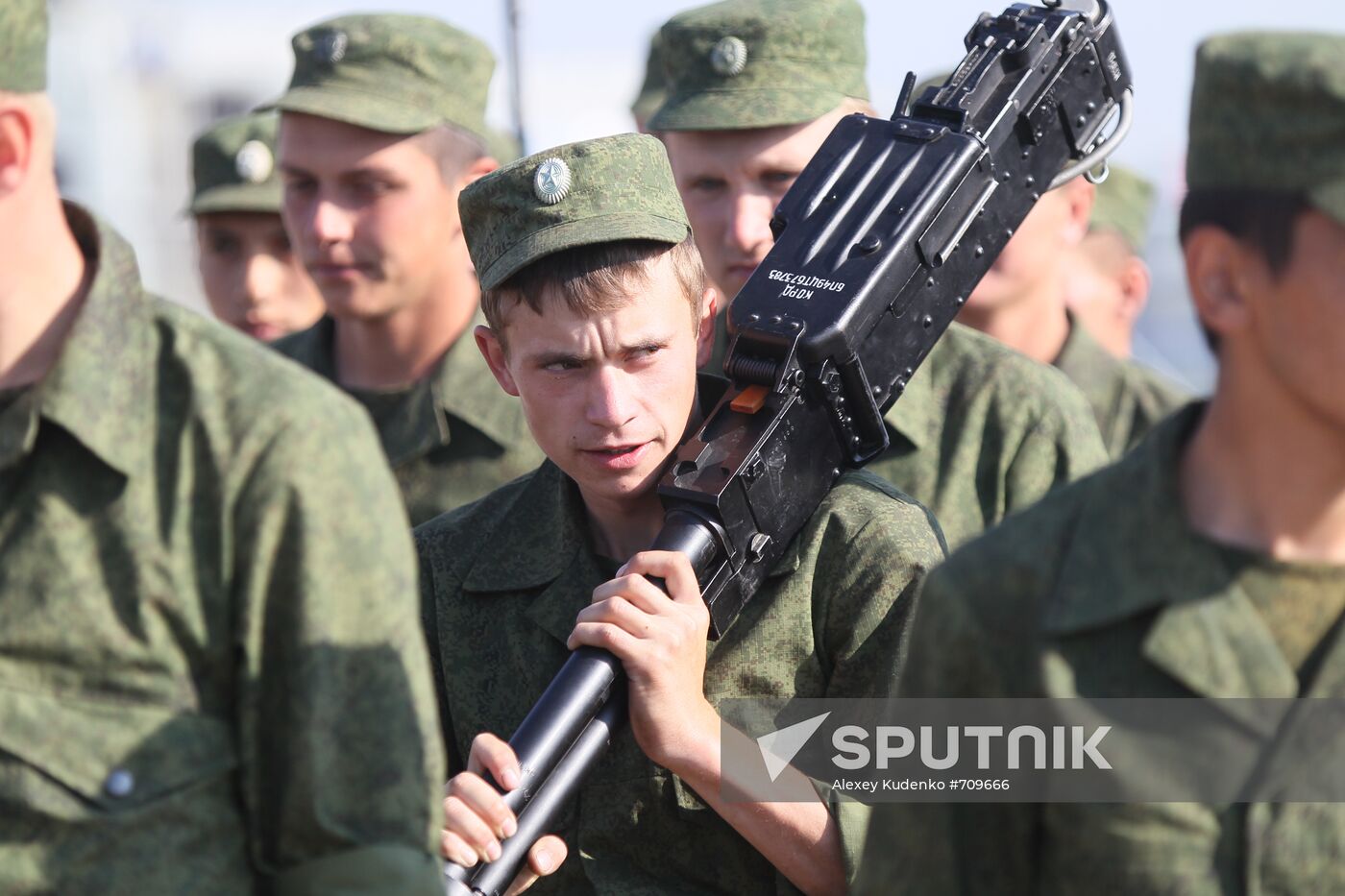 Military technology show at Ramenskoye aerodrome