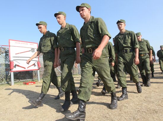 Military technology show at Ramenskoye aerodrome