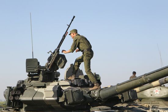 Military technology show at Ramenskoye aerodrome