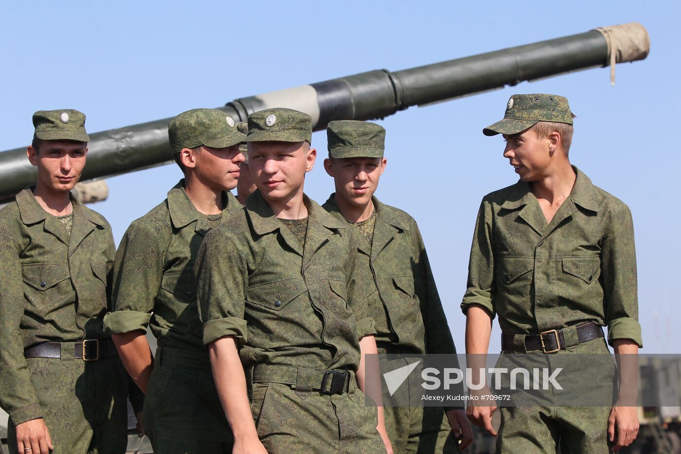 Military technology show in Ramenskoye aerodrome