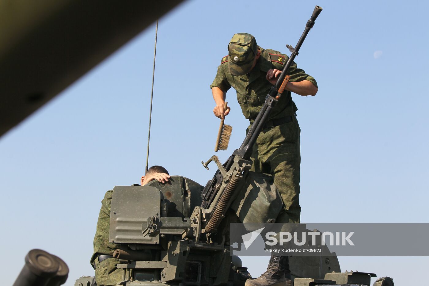 Military technology show in Ramenskoye aerodrome