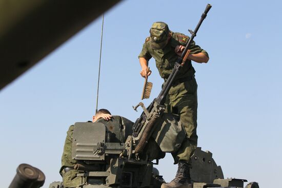 Military technology show in Ramenskoye aerodrome