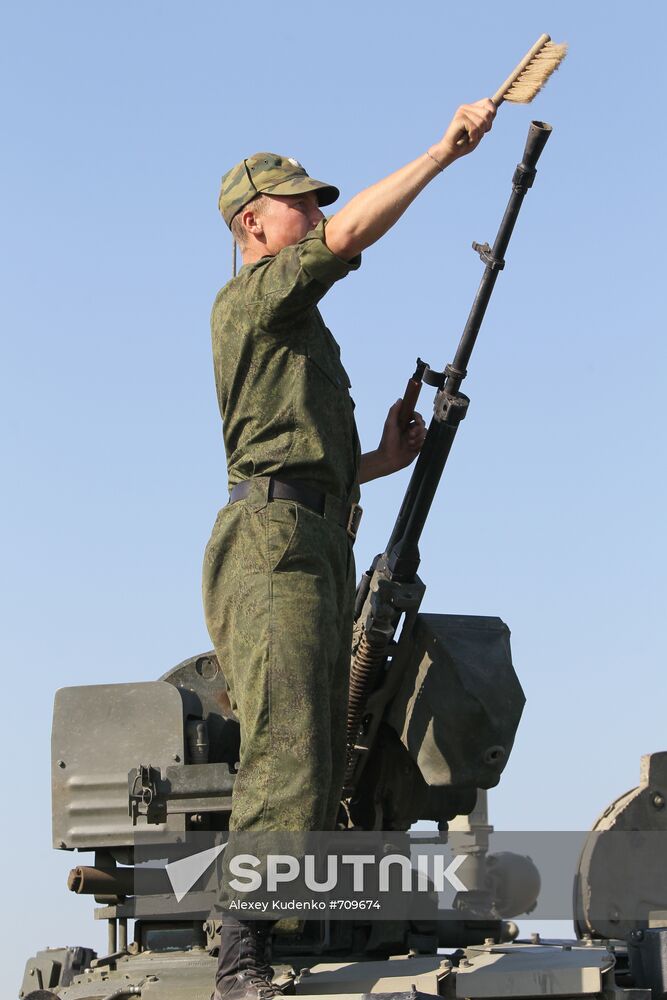 Military technology show at Ramenskoye aerodrome