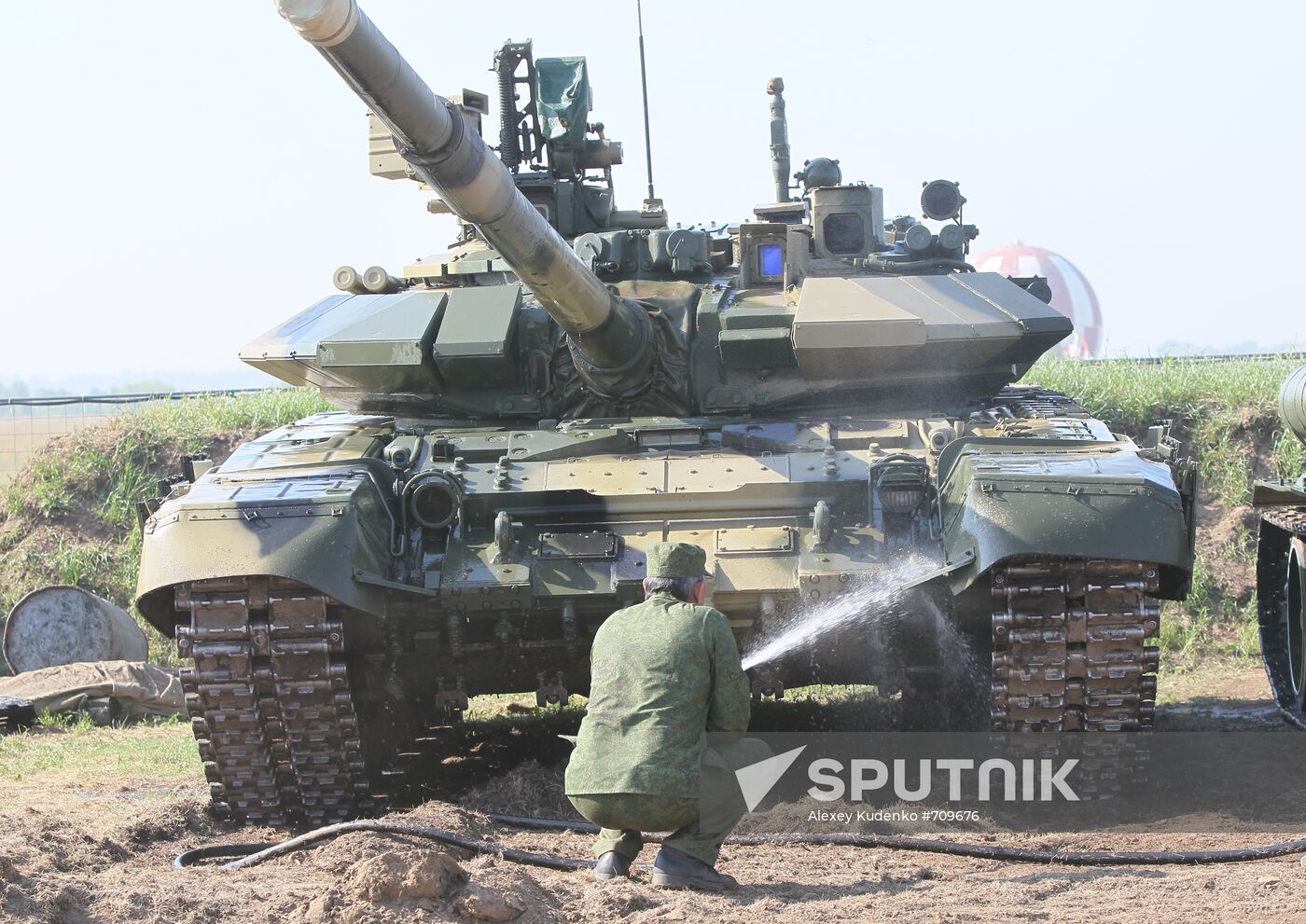 Military technology show at Ramenskoye aerodrome