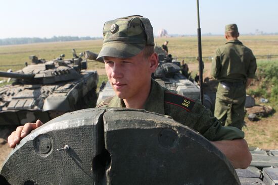 Military technology show in Ramenskoye aerodrome