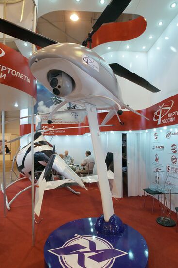 Stand of Russian Helicopters
