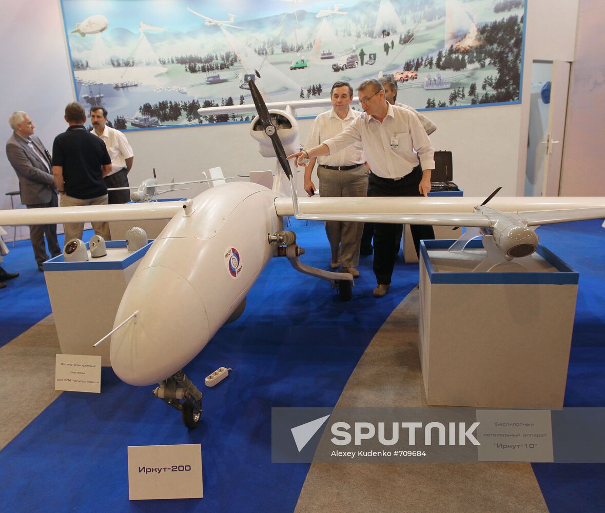 Stand of Scientific and Production Corporation IRKUT