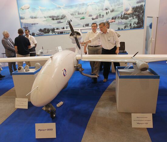 Stand of Scientific and Production Corporation IRKUT