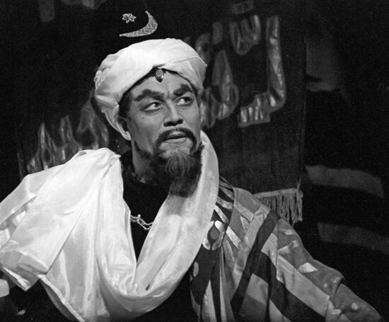 Scene from tragedy "Mahomet"