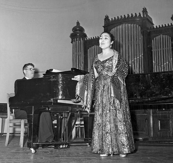 Opera singer Saodat Kabulova