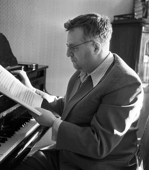 Composer Sviridov