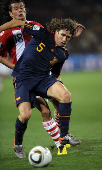 FIFA World Cup 2010. Paraguay vs. Spain