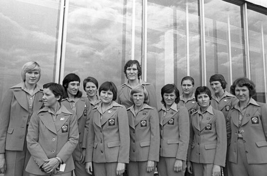 USSR women's basketball team