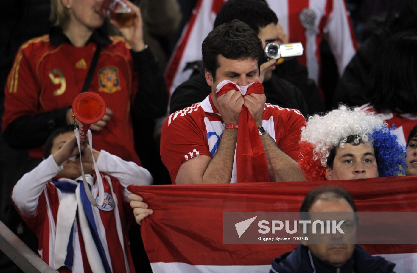 FIFA World Cup 2010. Paraguay vs. Spain