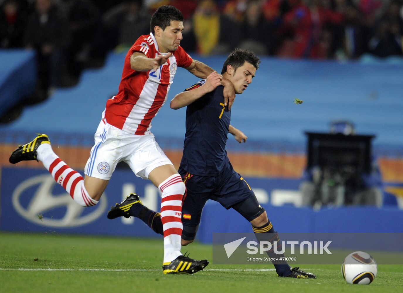 FIFA World Cup 2010. Paraguay vs. Spain