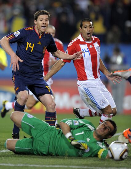 FIFA World Cup 2010. Paraguay vs. Spain