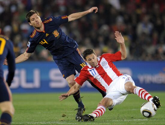 FIFA World Cup 2010. Paraguay vs. Spain
