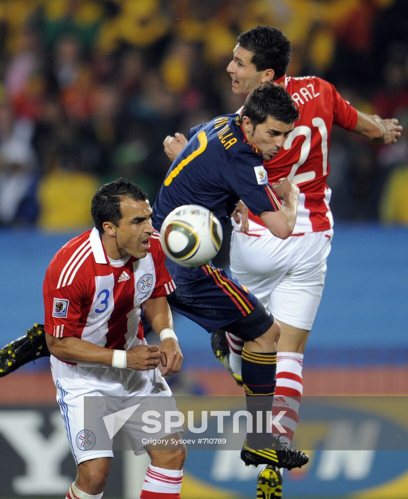 FIFA World Cup 2010. Paraguay vs. Spain