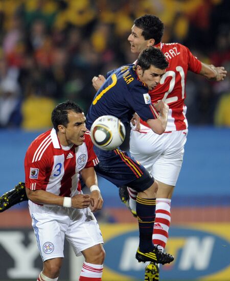 FIFA World Cup 2010. Paraguay vs. Spain